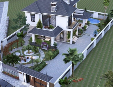 Thiết Kế Biệt Thự Sân Vườn Bình Dương