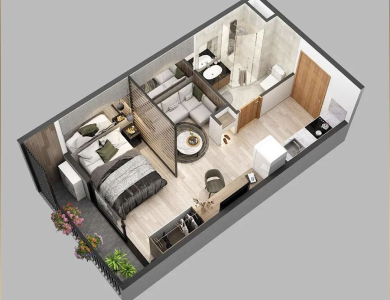 Thiết Kế Căn Hộ Hiện Đại