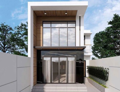 Nhà phố 1 trệt 1 lầu 5x20m
