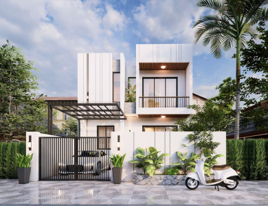 Thi Công Biệt Thự  2 Tầng Trọn Gói HCM