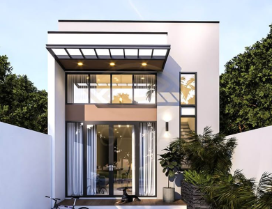 Nhà cấp 4 gác lửng sang trọng