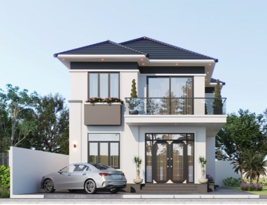 Biệt thự 2 tầng mái Nhật tại Biên Hòa