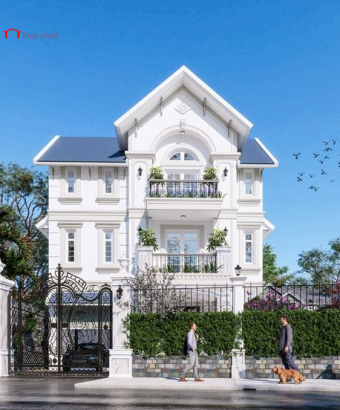 Biệt thự 3 tầng mái Thái sang trọng 