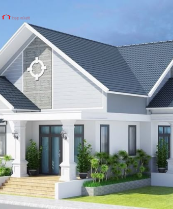 Nhà cấp 4 mái thái hiện đại 