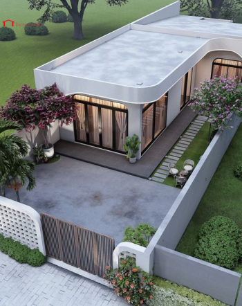 Biệt thự sân vườn hiện đại tại Bình Dương 