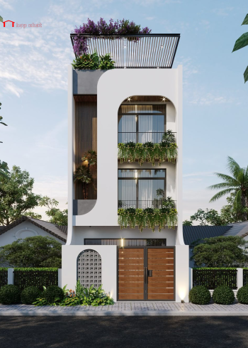 Thiết kế nhà phố 3 tầng hiện đại HCM 